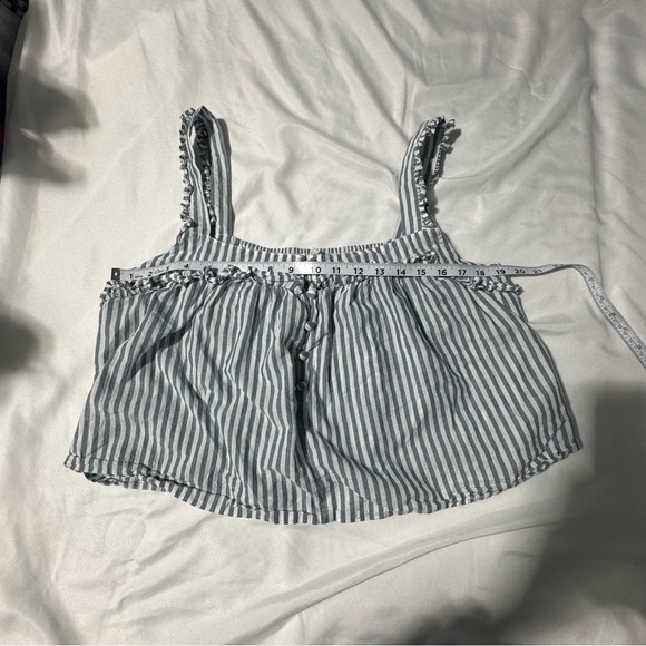 dRA Los Angeles Striped Cotton Parachute Pants & Top Set – Size L Quiet Luxury - Picture 6 of 16